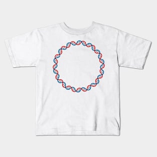 Circular DNA Double Stranded Kids T-Shirt